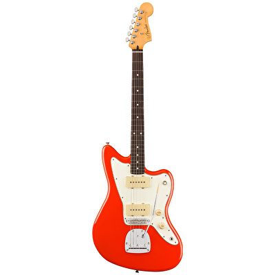 Fender Player II Jazzmaster Gülağacı Klavye Coral Red Elektro